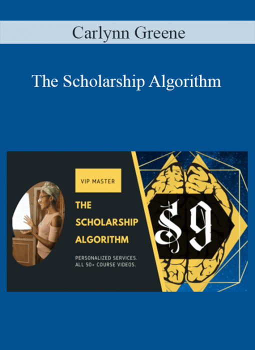 Carlynn Greene – The Scholarship Algorithm